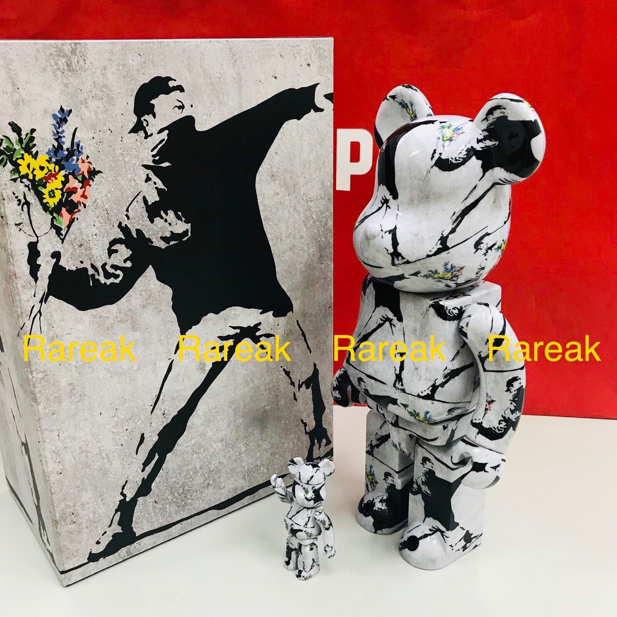 BE@RBRICK FLOWER BOMBER 100％ & 400％