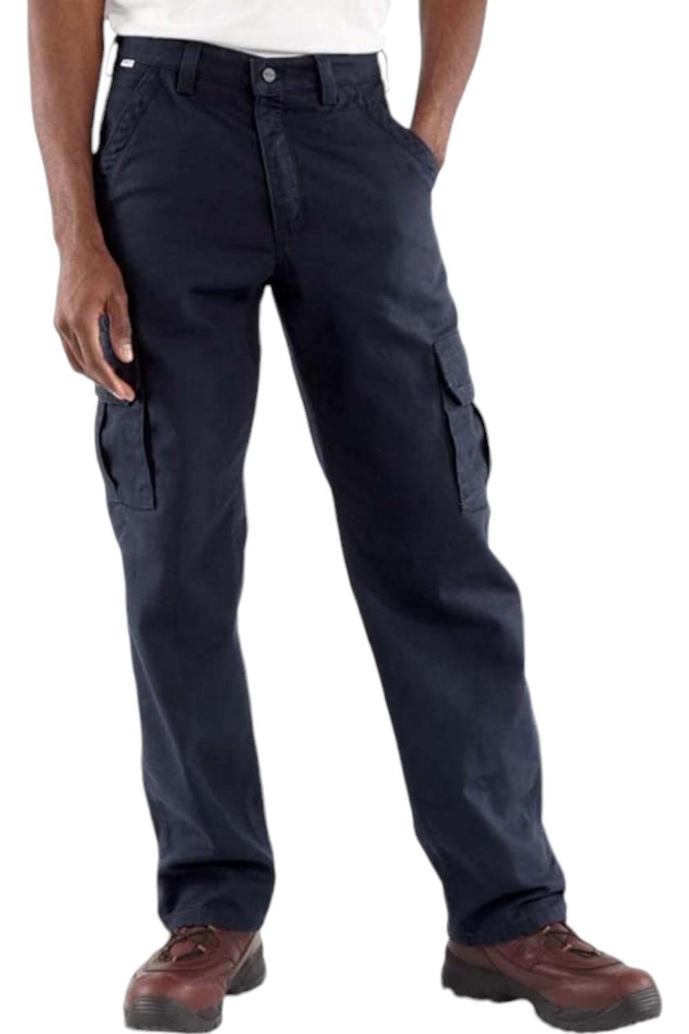 Carhartt Men's Flame Resistant Cargo Pant Dark Navy