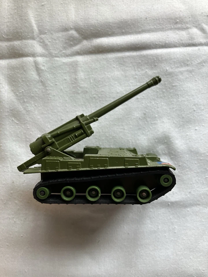 MATCHBOX Battle Kings K-107 - 1974 Howitzer 155mm Vintage - Immagine 4 di 4