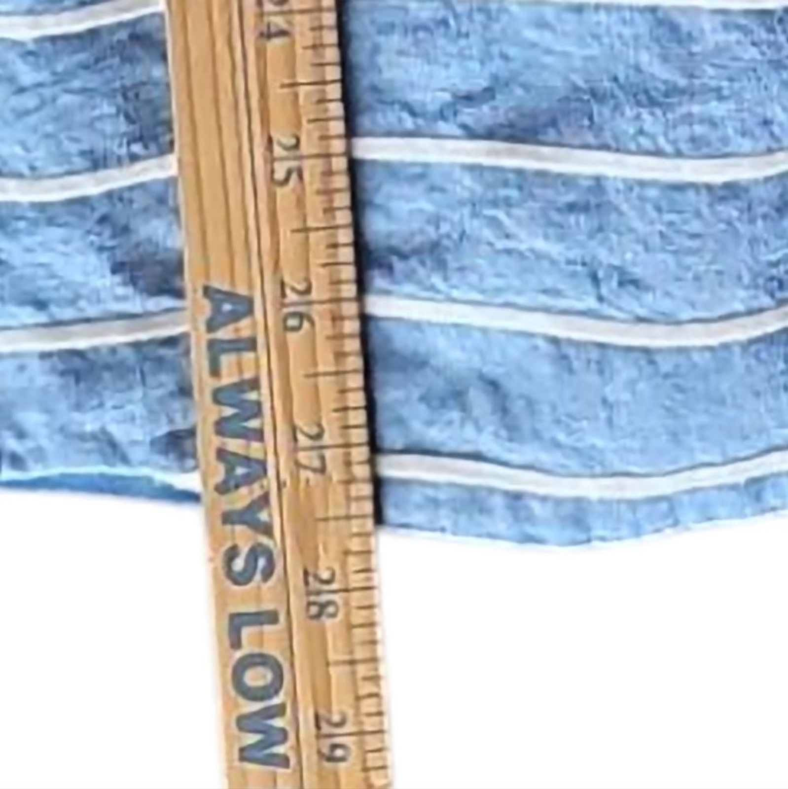 Gap Linen Spaghetti Strap Fully Lined Striped Min… - image 9