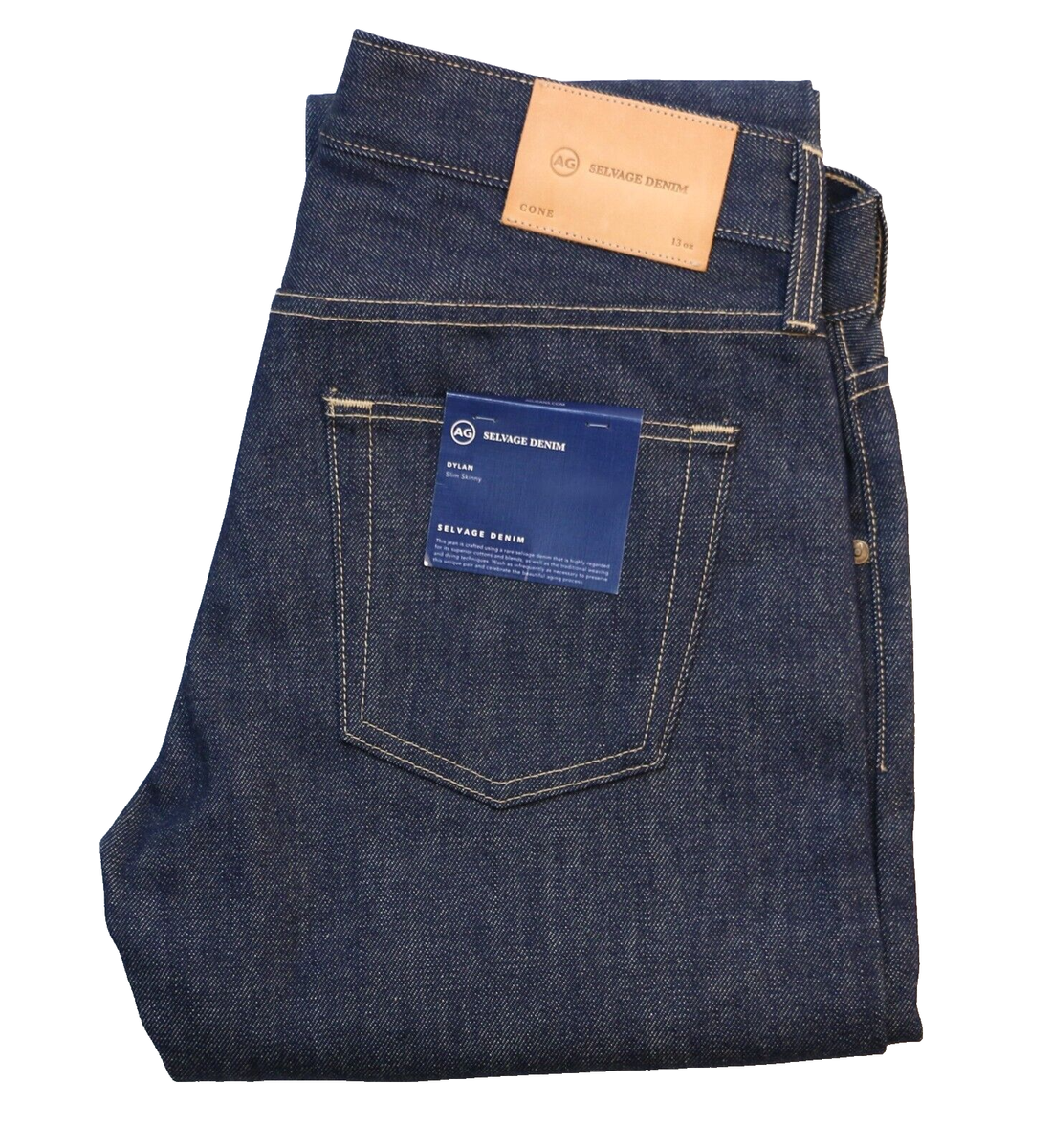 AG Adriano Goldschmied Dylan Men's Jeans W30 L34 Made in USA Cone