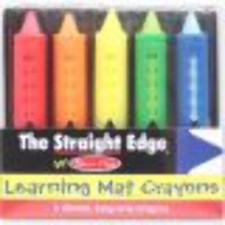 Learning Mat Crayons Box of 5