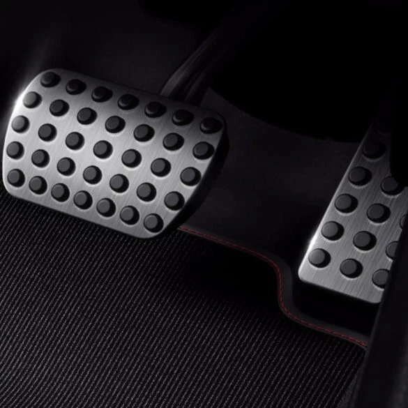 Org. Tapapedal Mercedes-Benz A2462901400 A1643000082 acero inoxidable Foto 2 de 3