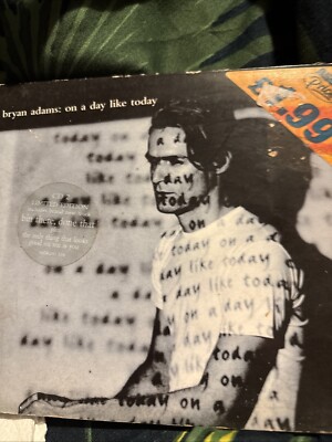 Bryan Adams - On A Day Like Today - Bryan Adams CD  Single Vgc