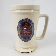 VTG  Anheuser Busch Budweiser Collector Series  Beer Mug Cup 2,000,000 Barrels