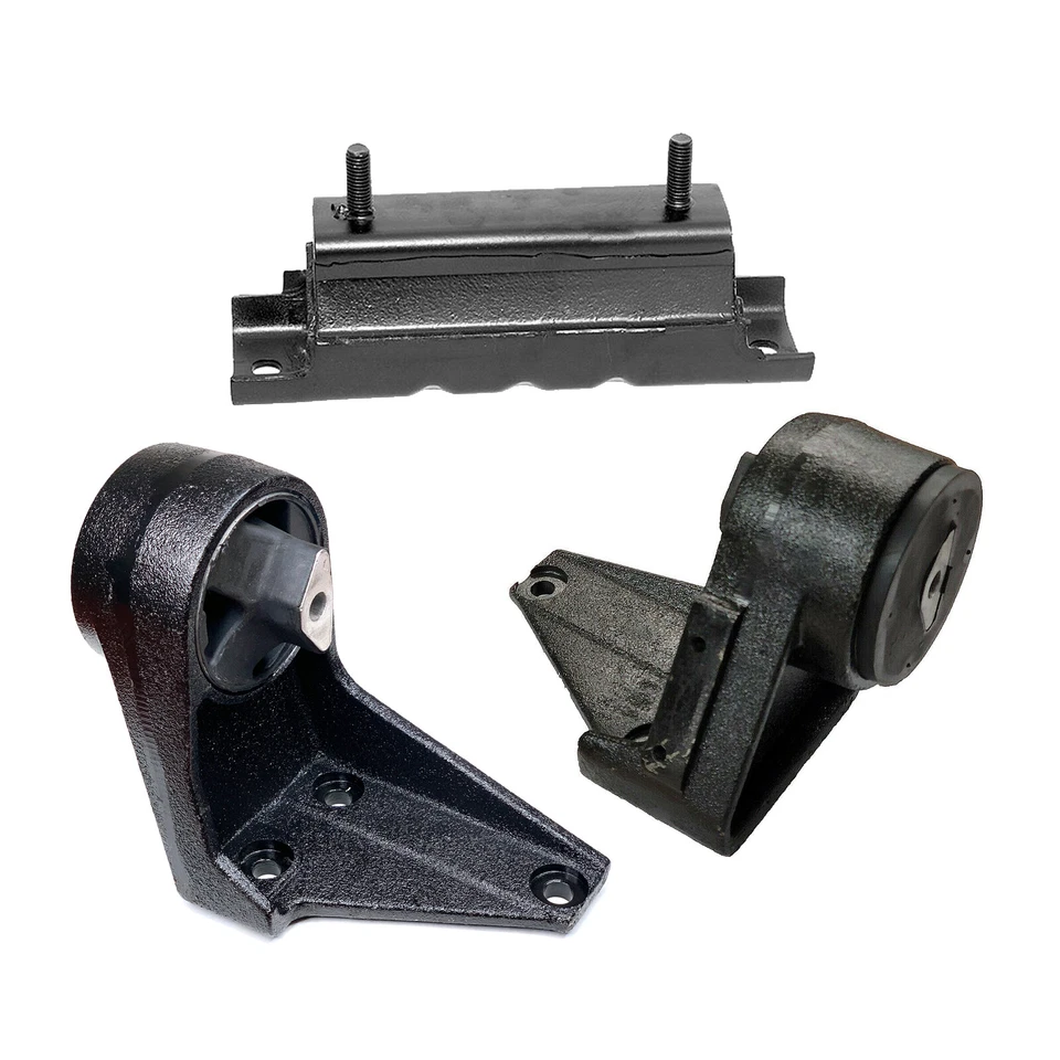 3PCS Engine Motor & Trans Mount Fits Dodge Ram 2500 3500  1994-1999 5.9L Diesel - Image 2 of 4