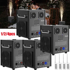 4X Cold Spark Machine 700W Stage Effect DMX Firework DJ Event Party Wedding Show