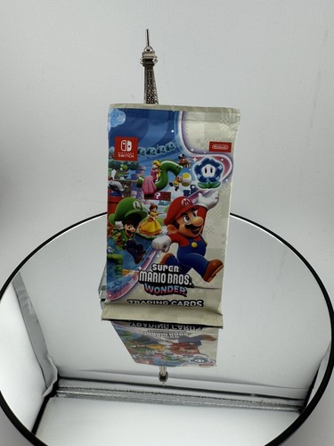 Nintendo Super Mario Bros. Wonder Sealed Trading Card Pack SEALED
