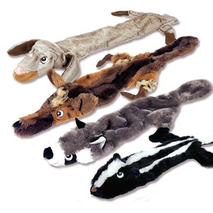 plush squeaky dog balls