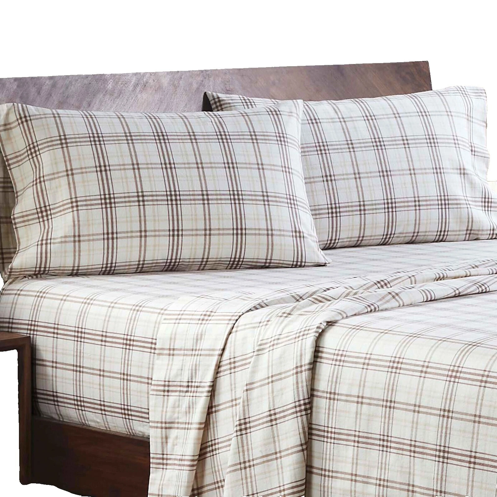 Flannel Plaid Pillowcases