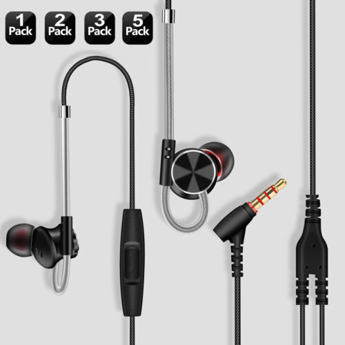 In-Ear Headphones w/ Mic Perfect for iPhone iPad Mac iMac PS3/PS4 MP3/MP4 Player - Picture 1 of 15