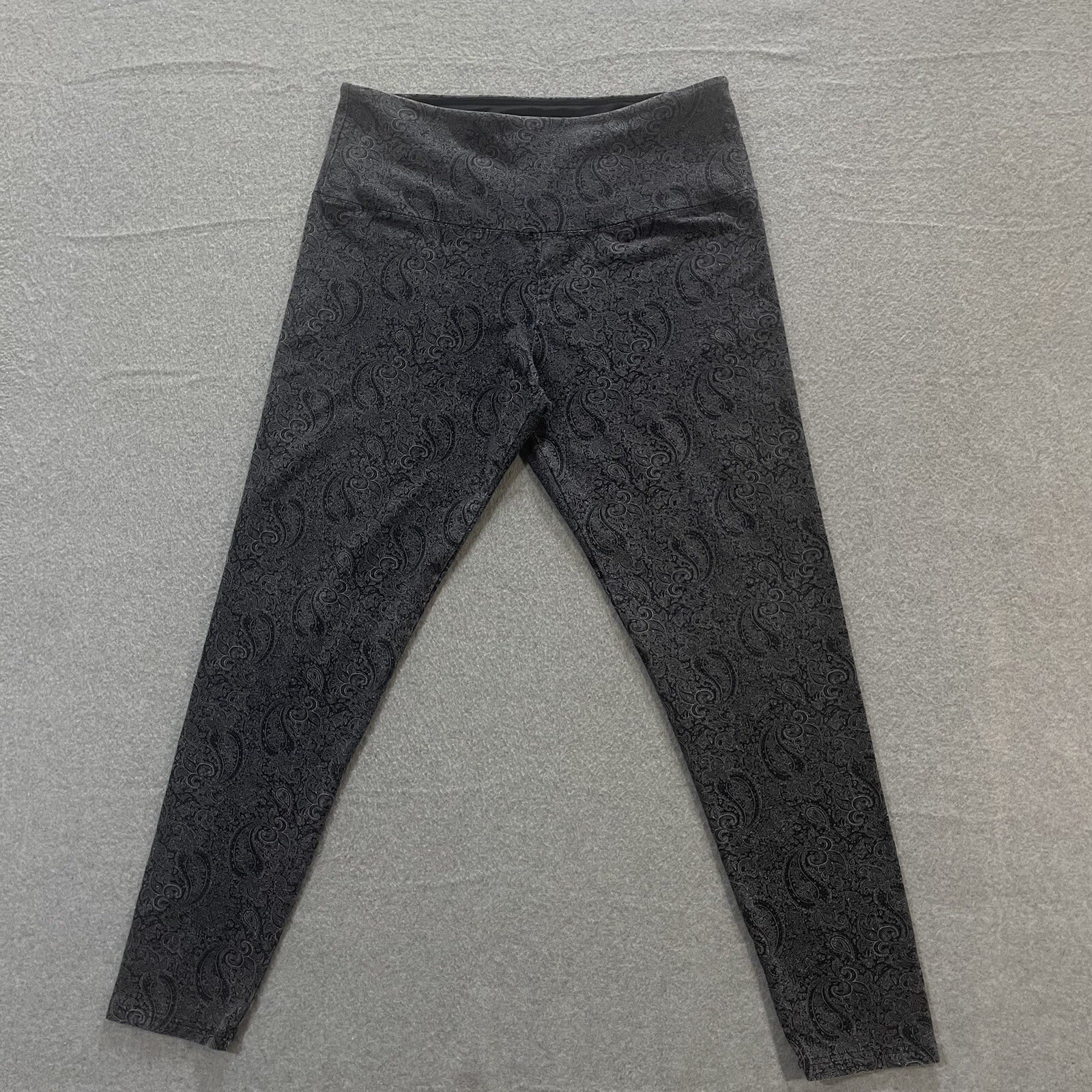 Suave Leggings Revolutionary Tummy Control Size Women Paisley Print