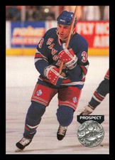 Doug Weight #263 1991-92 Pro Set Platinum New York Rangers