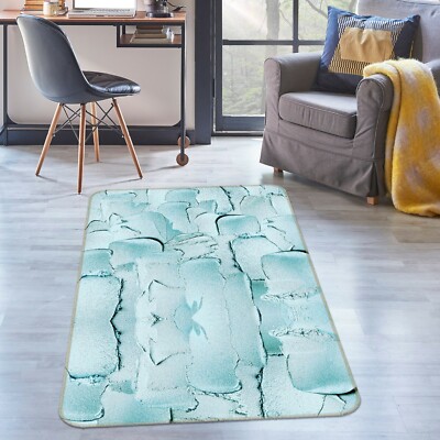 3D Elephant Plum 037 Uta Naumann Rug Non Slip Rug Mat