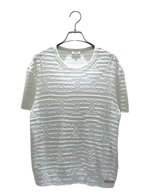 CHANEL White Cotton Tops for Women