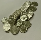 BU Mercury Dime Uncirculated 90% Silver 10C Gem From Roll BU+