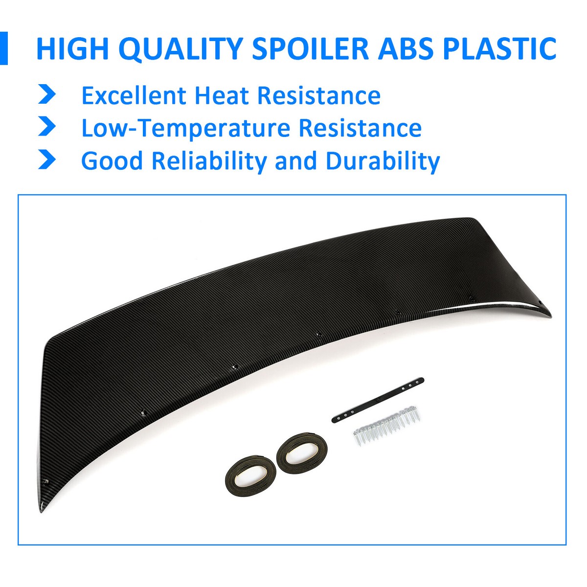 Carbon Fiber Style Duckbill Spoiler For 2003-2008 Nissan 350Z - Rear Trunk Lip Wing 9 thumbnail image