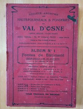Hauts-Fourneaux & Fonderies du Val d'Osne | Album no 1. Fontes de Bâtiment