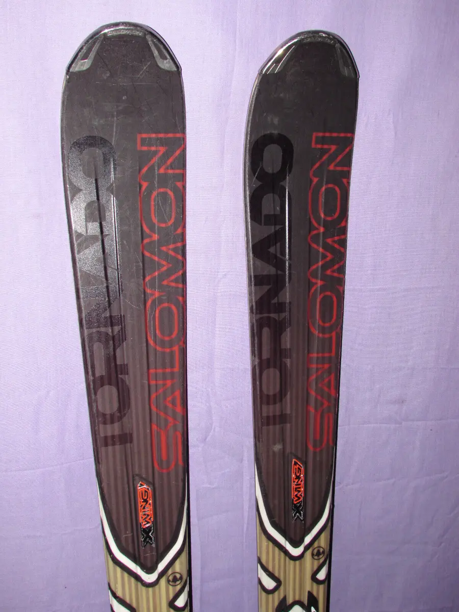 eksperimentel Norm det er smukt Salomon X-Wing TORNADO skis 166cm with Salomon Z12 Smartrak adjustable  bindings~ | eBay