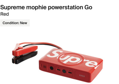 Wireless Portable Power Bank Supreme Powerstation Go Supreme