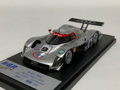 1/43 BBR Audi R8C GTP from 1999 24 H of LeMans car #9 BG185 MG426