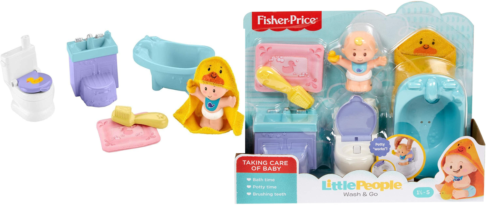 little tikes bath time tea set