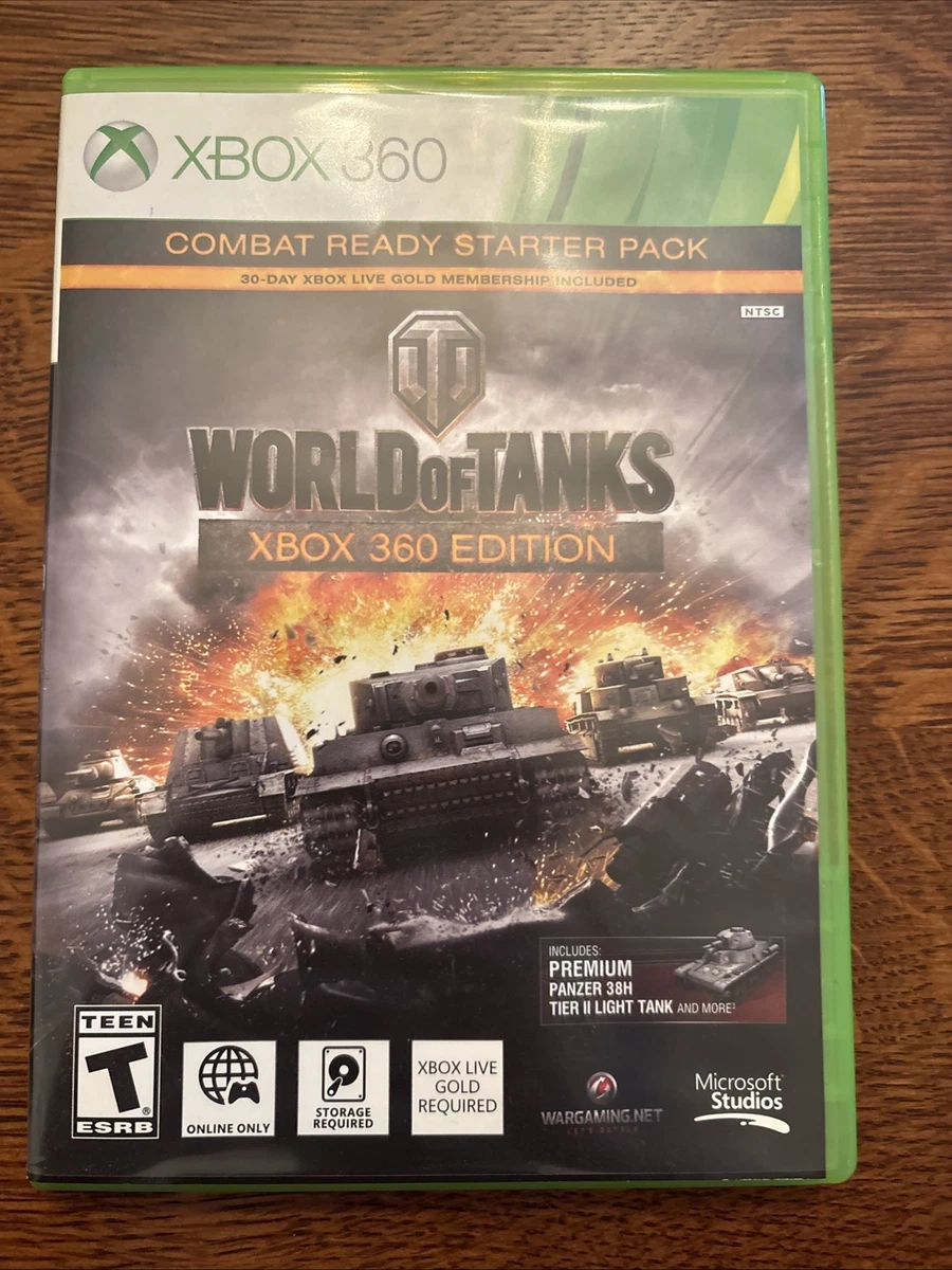 Las mejores ofertas en World of Tanks Microsoft Xbox 360 juegos de