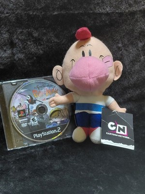Grim Adventures Of Billy And Mandy Plush Cartoon Network Kelly Toy PS2 Game Lot