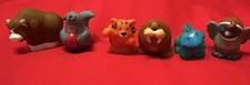 Fisher Price Alphabet Zoo Animals Iguana, Tiger, Walrus, Seal, Quail, Yak