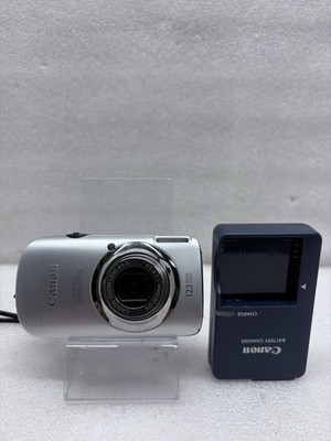 Canon IXUS 110 IS Digicam Digitalkamera 12.1 MP Point & Shoot Camera Silber  