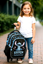 DISNEY LILO UND  STITCH Schultrolley Schulranzen auf Rollen TROLLEY RANZEN