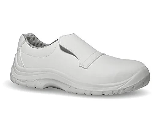 Scarpe antinfortunistiche bianche S2 SRC uomo donna cucina ospedale lavoro - Immagine 2 di 2
