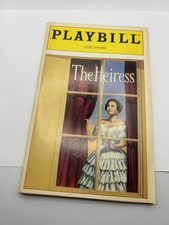 The Heiress Playbill March 1995 Cort Theatre Cherry Jones Patricia Conolly Goetz