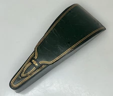 Antique Leather Cased Box with 5 Pairs of Scissors - 95730