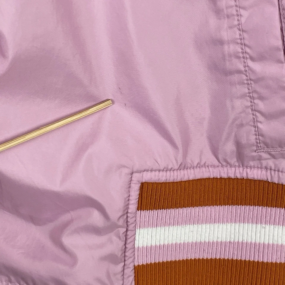 Chaqueta Universitaria Vintage Champion Mujer Años 90 Bebé Rosa Talla S Retro Deportiva Bombardero Foto 4 de 4