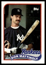 1989 Topps Don Mattingly New York Yankees #700