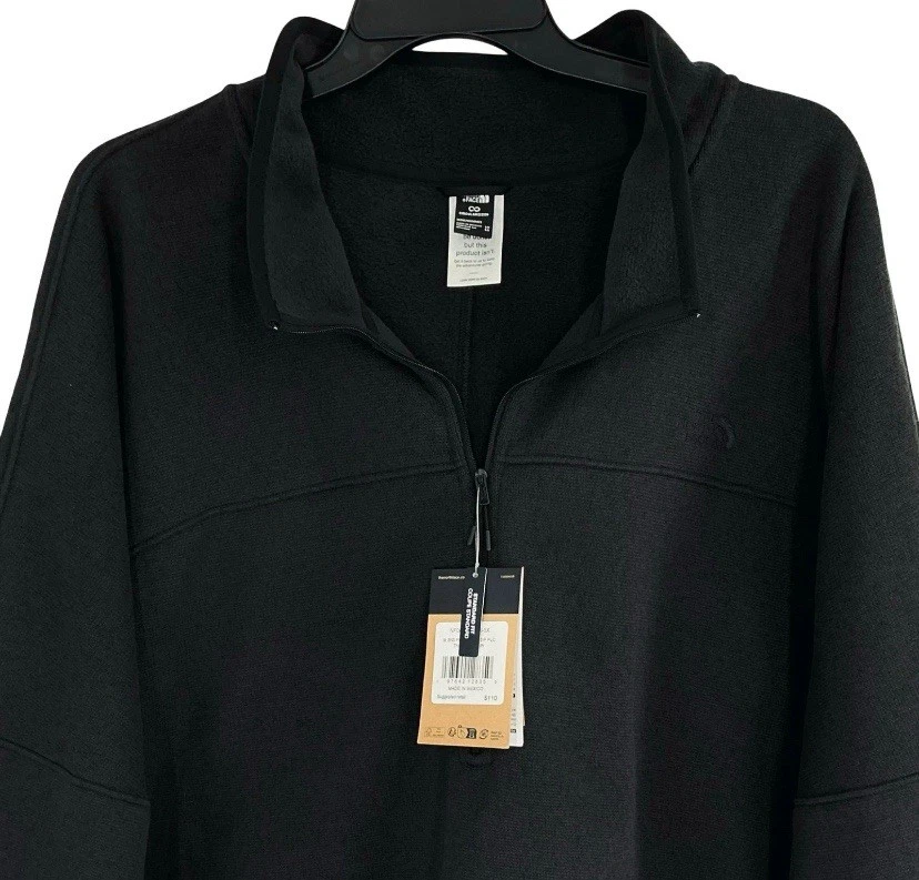 NEW The North Face Men's 4X Big Frnge 1/2 Zip Fleece Pullover Black Heather NWT
Opens in a new windo