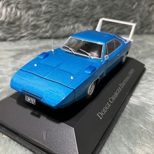 NEW 1:43 DeAgostini American Car Collection 1969 Dodge Charger Daytona Blue