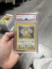 1999 Pokemon Jungle Meowth #56 PSA 9