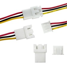 40pcs 20Pairs JST XH 2.54mm 3Pin Mini Micro Male and Female Connection Cabl...