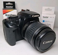 Canon EOS rebel XTI with 18  55 MM EFS W/Charger  Batt. For Parts Not Working