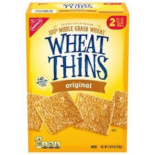 Wheat Thins Whole Grain Wheat Crackers, Original, 40 oz