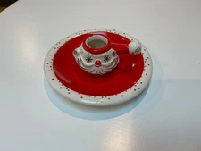 Holt Howard Starry Eyed Santa Candle Holder HH Japan Christmas