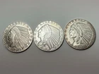 1 oz .999 Fine Silver - Golden State Mint (GSM) Incuse Indian Head 1oz Ounce