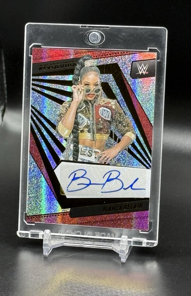 Bianca Belair Auto 2022 Panini Revolution WWE Autograph AG-BBL - Image 3 of 4