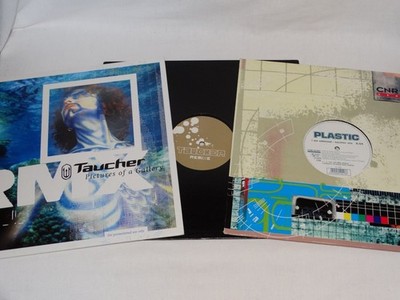 3 Vinyl: Taucher - Pictures of a Gallery, Dea-Li-Angel & Plastic - I Am Addicted