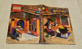LEGO 4721 Harry Potter: Classroom/Mirror of Erised - 100% w/box & manual