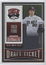 2015 Panini Contenders Draft Ticket /99 Erick Fedde #40 07rd