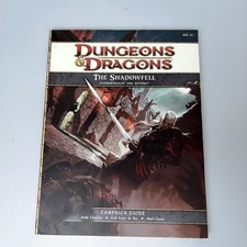 D&D 4E The Shadowfell Campaign Guide Gloomwrought Sourcebook Guide Only 2011🎲