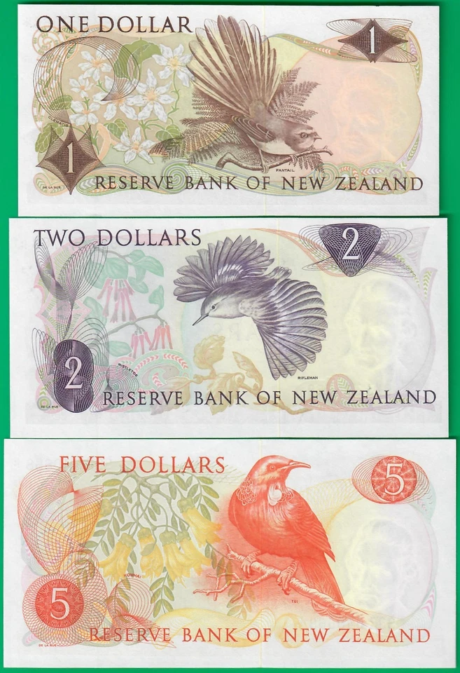 New Zealand Hardie replacements, $20 is circulated, rest are UNC w/ minor flaws - Image 3 of 4